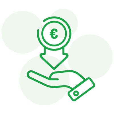 Niedrige Tarife Icon